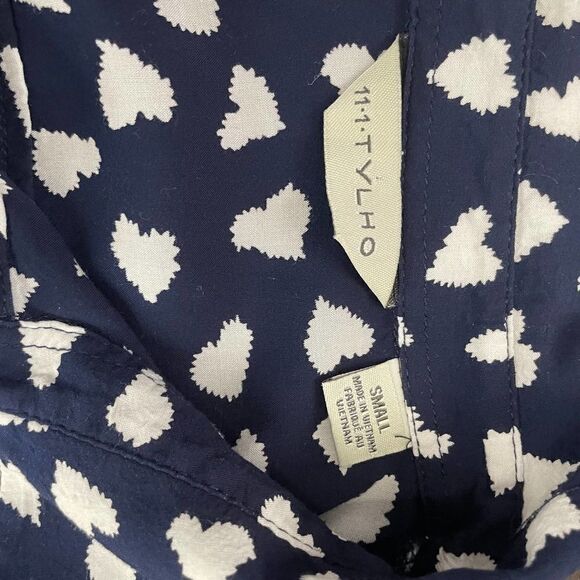 Anthropologie 11-1 Tylho Heart Tunic Top - Picture 7 of 8